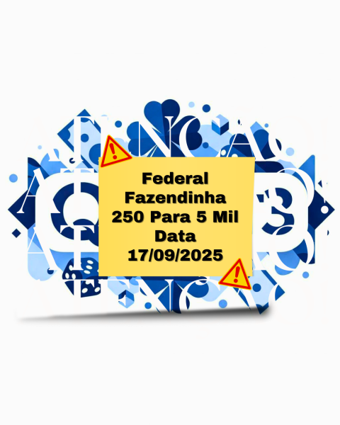 FEDERAL - FAZENDINHA 250 PARA 5 Mil