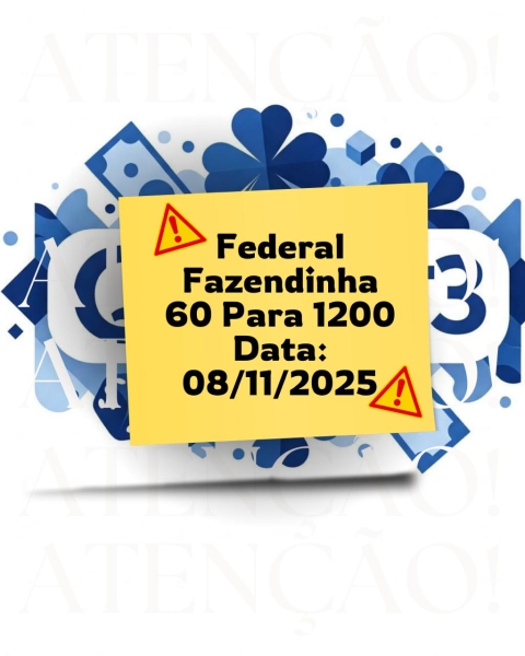 FEDERAL - FAZENDINHA 60 PARA 1200