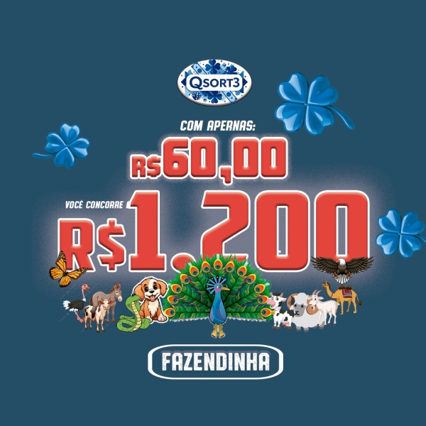 FAZENDINHA 60 PARA 1.200 - 10 HORAS 