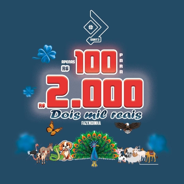 FAZENDINHA 100 PARA 2 MIL - 10 HORAS